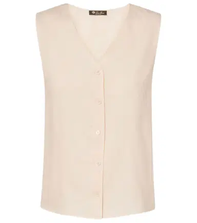 Loro Piana Milly ramie vest | Thumbnail 1