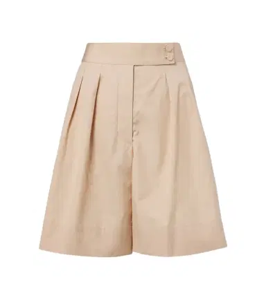 Loro Piana Dorin cotton satin Bermuda shorts | Thumbnail 1 Loro Piana Dorin cotton satin Bermuda shorts | Thumbnail 1