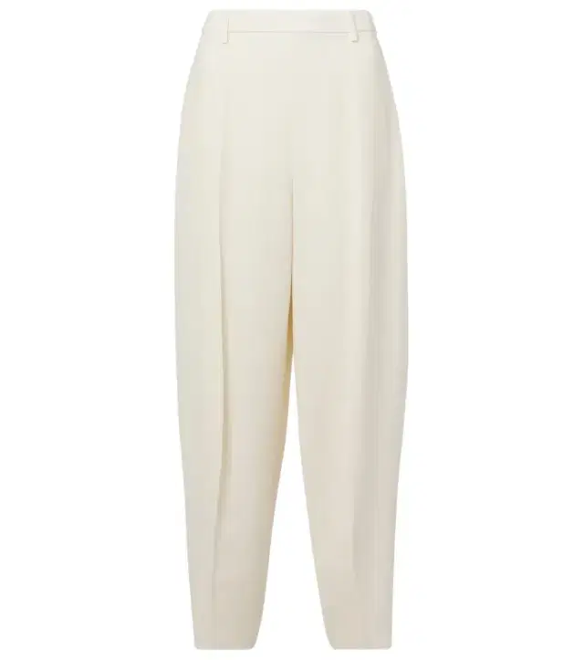 Loro Piana Bob linen crêpe tapered pants