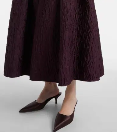 Roksanda Aya smocked cloque midi dress | Thumbnail 6