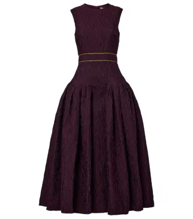 Roksanda Aya smocked cloque midi dress | Thumbnail 1