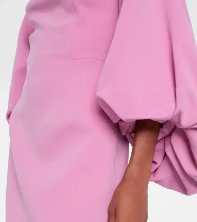 Roksanda Garance balloon-sleeve crêpe gown | Thumbnail 6