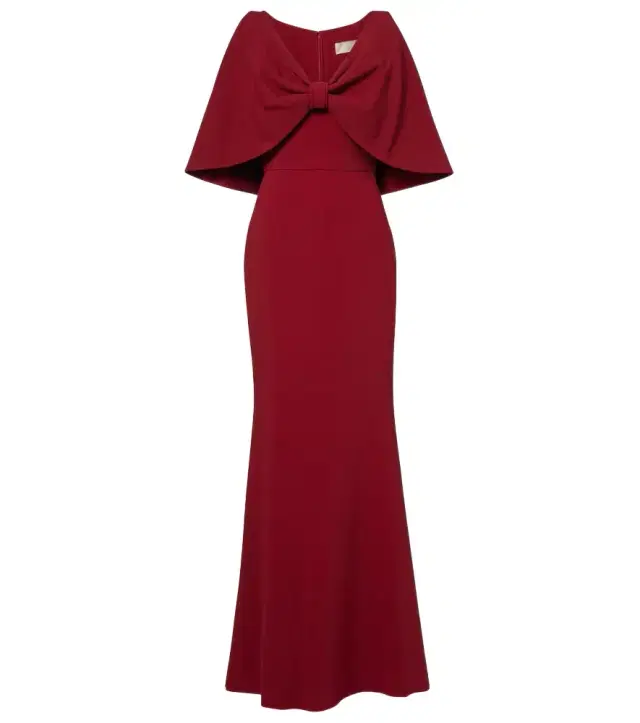 Elie Saab Caped cady gown