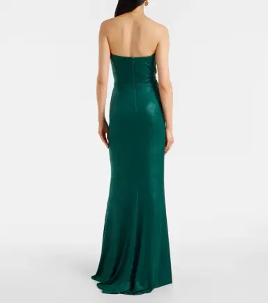 Elie Saab Ruched jersey gown | Thumbnail 2