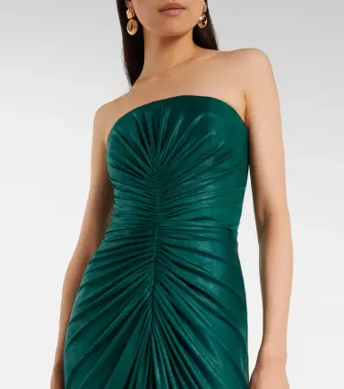 Elie Saab Ruched jersey gown | Thumbnail 4