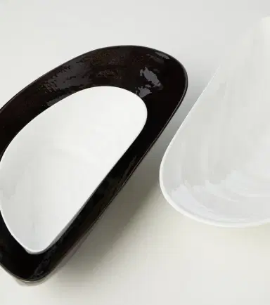 Serax Marcel Large porcelain bowl by Wouters & Hendrix | Thumbnail 3