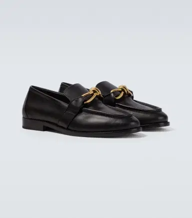 Bottega Veneta Astaire Knot leather loafers | Thumbnail 3