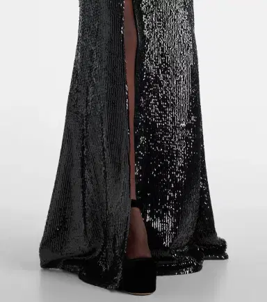 Elie Saab Sequined strapless silk-blend gown | Thumbnail 4
