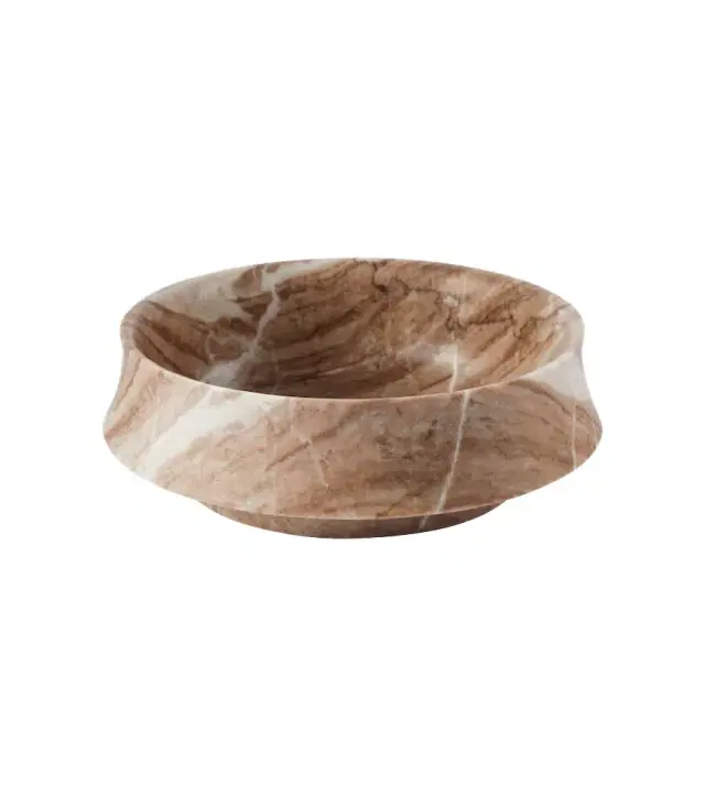Serax Dune Medium marble bowl by Kelly Wearstler