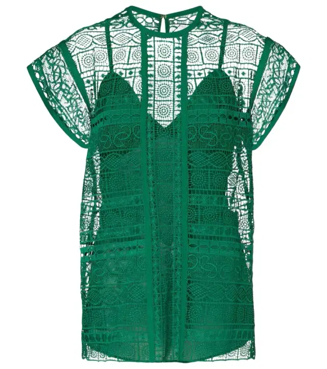 Elie Saab Macramé top