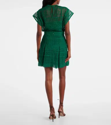 Elie Saab Macramé high-rise miniskirt | Thumbnail 2