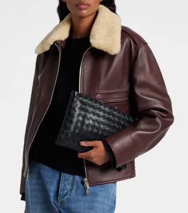 Bottega Veneta Intrecciato Medium leather pouch | Thumbnail 5 Bottega Veneta Intrecciato Medium leather pouch | Thumbnail 5