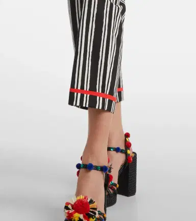 Dolce & Gabbana Striped cotton straight pants | Thumbnail 3 Dolce & Gabbana Striped cotton straight pants | Thumbnail 3