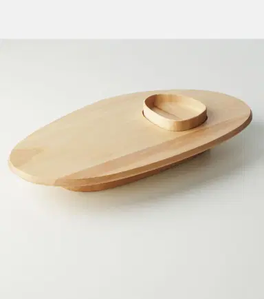 Serax Dune wooden platter and bowl by Kelly Wearstler | Thumbnail 4