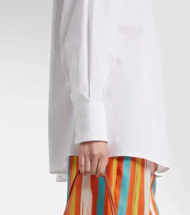 Dolce & Gabbana Oversized cotton-blend shirt | Thumbnail 3
