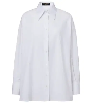 Dolce & Gabbana Oversized cotton-blend shirt | Thumbnail 1