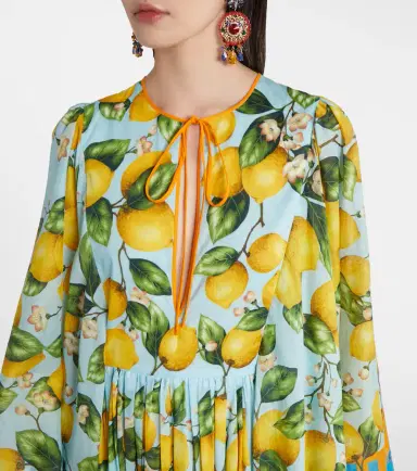 Dolce & Gabbana Taormina printed cotton kaftan | Thumbnail 3