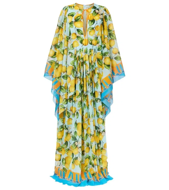 Dolce & Gabbana Taormina printed cotton kaftan
