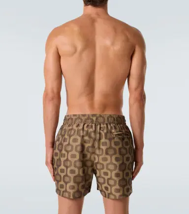 Frescobol Carioca Rio printed swim trunks | Thumbnail 4
