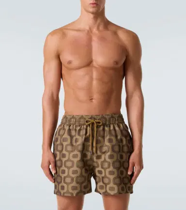 Frescobol Carioca Rio printed swim trunks | Thumbnail 5
