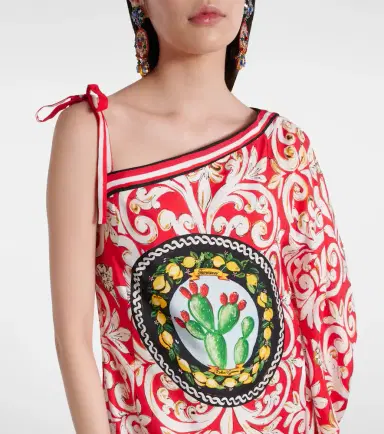 Dolce & Gabbana Taormina printed silk kaftan | Thumbnail 3