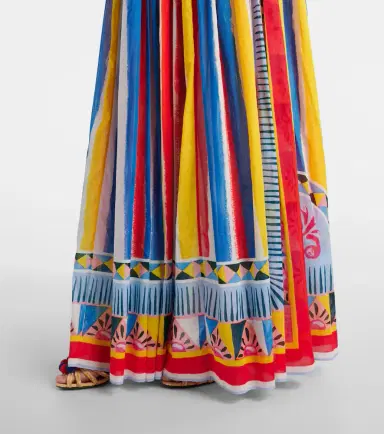 Dolce & Gabbana Striped cotton maxi dress | Thumbnail 5