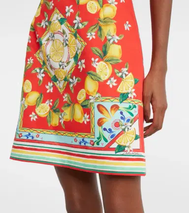 Dolce & Gabbana Printed cotton minidress | Thumbnail 5