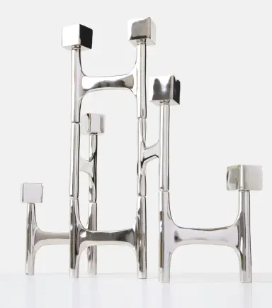 POLSPOTTEN Square Folding candle holder | Thumbnail 2