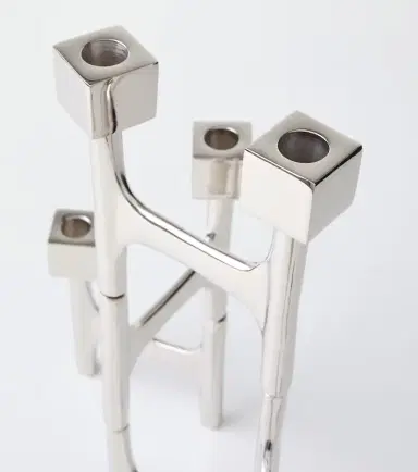 POLSPOTTEN Square Folding candle holder | Thumbnail 3