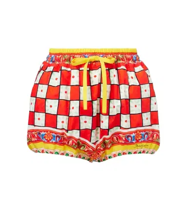 Dolce & Gabbana Printed cotton shorts | Thumbnail 1