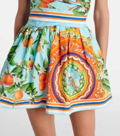 Dolce & Gabbana Taormina printed cotton bustier dress | Thumbnail 5 Dolce & Gabbana Taormina printed cotton bustier dress | Thumbnail 5