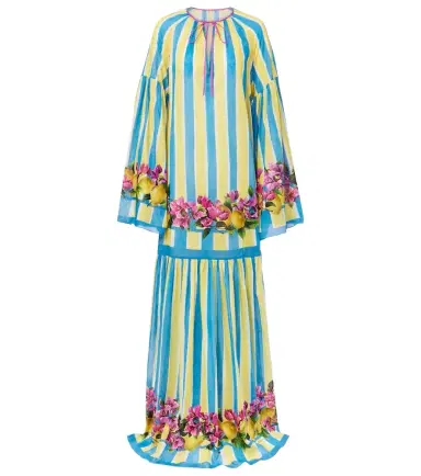 Dolce & Gabbana Striped cotton kaftan | Thumbnail 1
