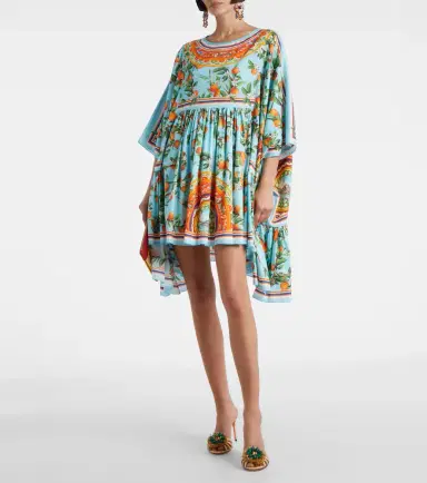 Dolce & Gabbana Printed cotton kaftan | Thumbnail 5
