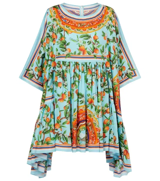 Dolce & Gabbana Printed cotton kaftan