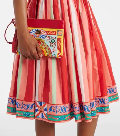 Dolce & Gabbana Taormina striped cotton bustier dress | Thumbnail 3