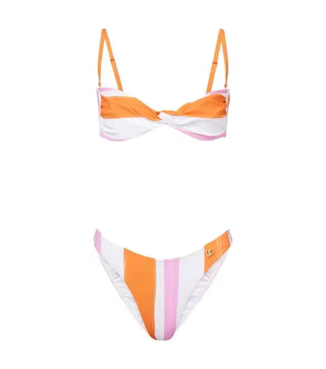 Dolce & Gabbana Taormina striped bikini