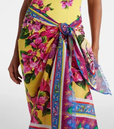 Dolce & Gabbana Floral cotton cover-up | Thumbnail 2