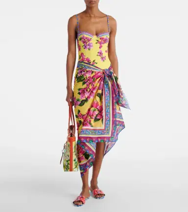Dolce & Gabbana Floral cotton cover-up | Thumbnail 3
