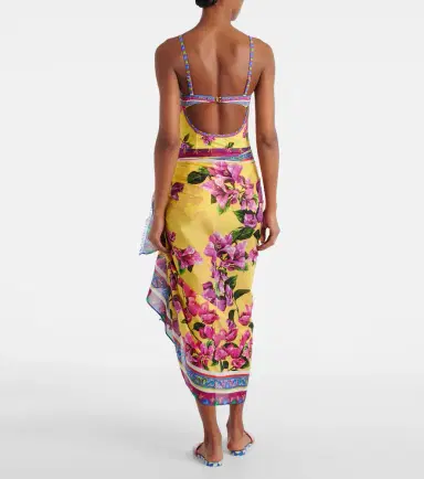 Dolce & Gabbana Floral cotton cover-up | Thumbnail 4