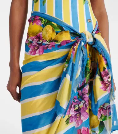 Dolce & Gabbana Floral cotton cover-up | Thumbnail 2
