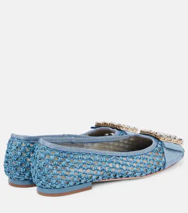 Roger Vivier Tres Vivier embellished ballet flats | Thumbnail 4 Roger Vivier Tres Vivier embellished ballet flats | Thumbnail 4