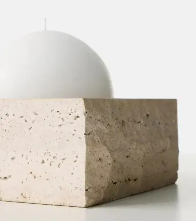 LOUISE ROE Gallery Object Low candle | Thumbnail 2