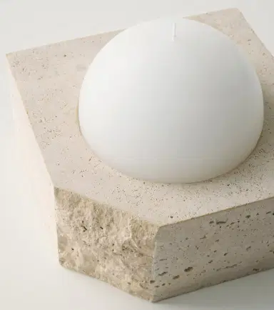 LOUISE ROE Gallery Object Low candle | Thumbnail 3
