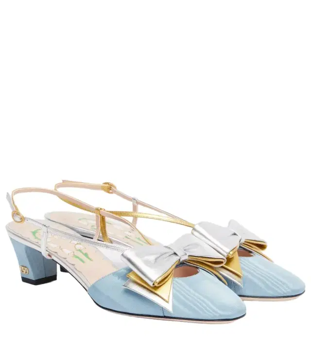 Valentino Garavani Bowow leather pumps