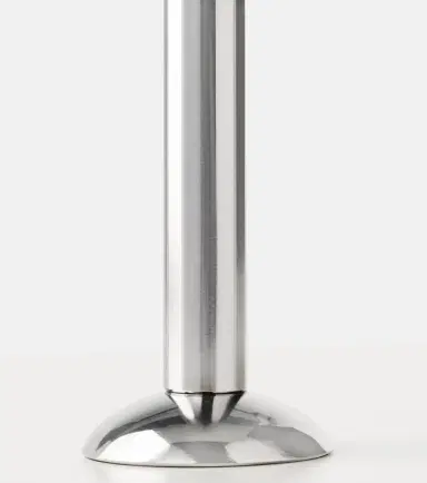 LOUISE ROE Champagne Low stainless steel candle holder | Thumbnail 3
