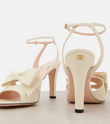 Valentino Garavani Bow-detail leather sandals | Thumbnail 2