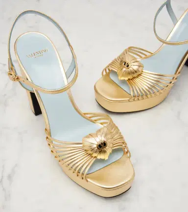 Valentino Garavani Royal 115 leather platform sandals | Thumbnail 3 Valentino Garavani Royal 115 leather platform sandals | Thumbnail 3