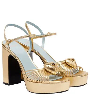 Valentino Garavani Royal 115 leather platform sandals | Thumbnail 1 Valentino Garavani Royal 115 leather platform sandals | Thumbnail 1
