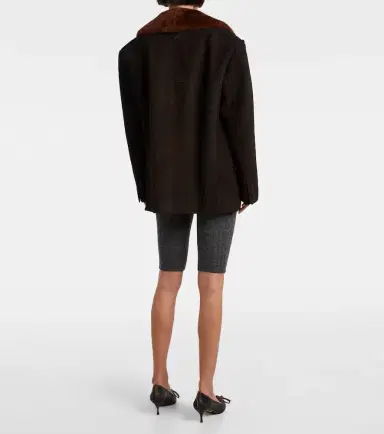 Prada Knitted wool and cashmere shorts | Thumbnail 5