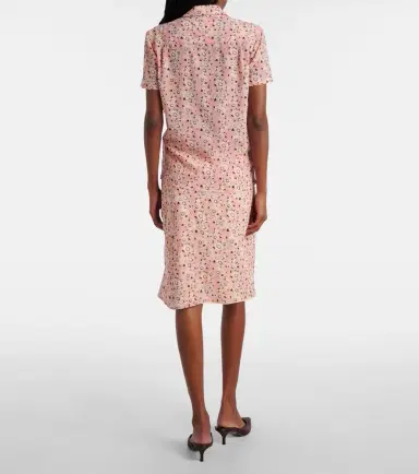 Prada Floral silk-blend shirt | Thumbnail 5 Prada Floral silk-blend shirt | Thumbnail 5